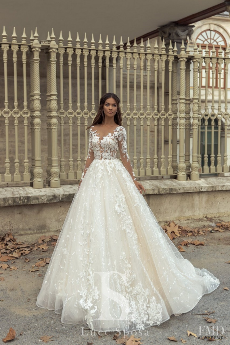 Gulsina Kalimullina featured in  the Luce Sposa lookbook for Spring/Summer 2020