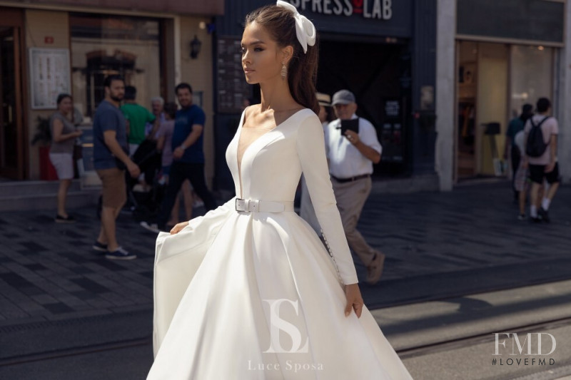 Gulsina Kalimullina featured in  the Luce Sposa lookbook for Spring/Summer 2020