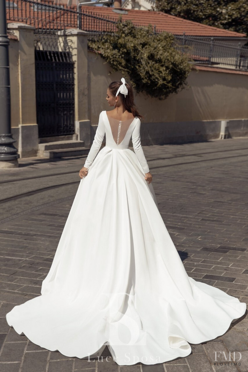 Gulsina Kalimullina featured in  the Luce Sposa lookbook for Spring/Summer 2020