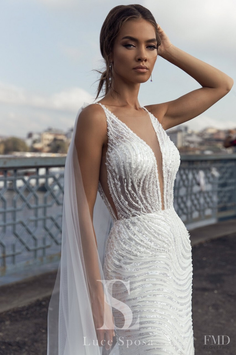 Gulsina Kalimullina featured in  the Luce Sposa lookbook for Spring/Summer 2020