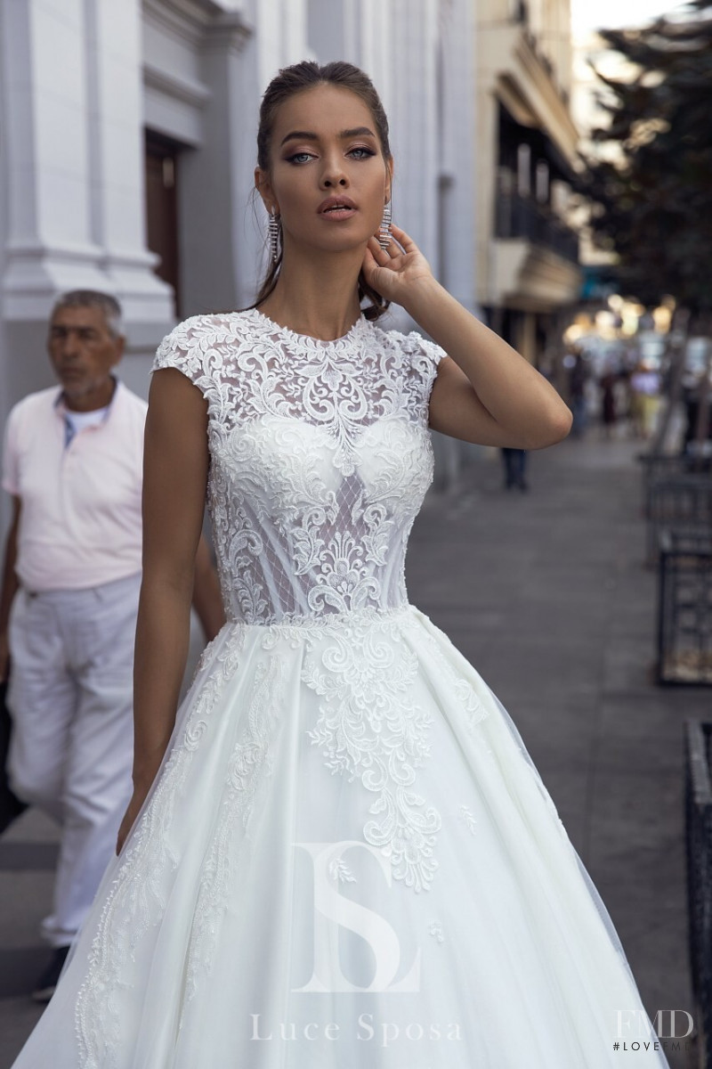 Gulsina Kalimullina featured in  the Luce Sposa lookbook for Spring/Summer 2020