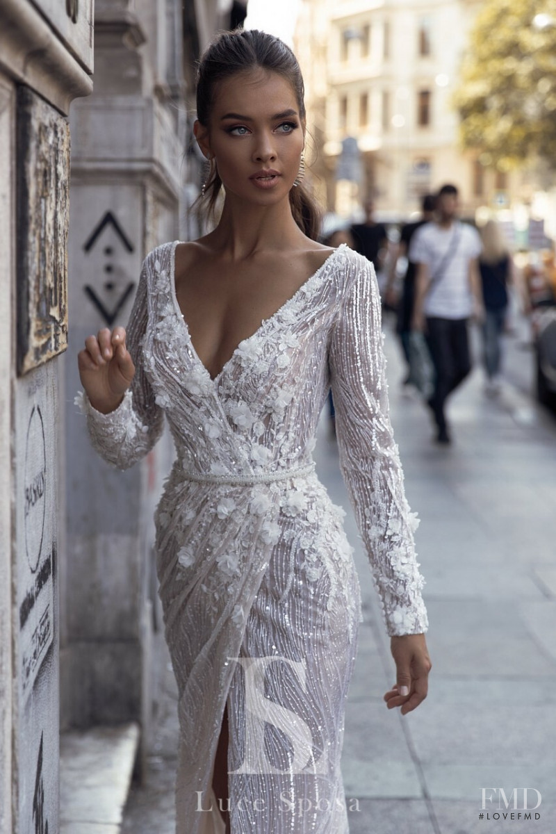 Gulsina Kalimullina featured in  the Luce Sposa lookbook for Spring/Summer 2020