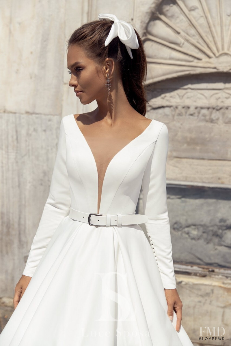 Gulsina Kalimullina featured in  the Luce Sposa lookbook for Spring/Summer 2020