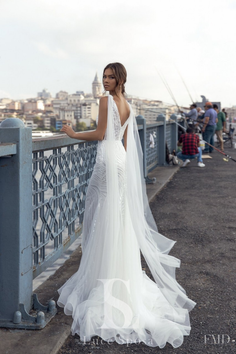 Gulsina Kalimullina featured in  the Luce Sposa lookbook for Spring/Summer 2020