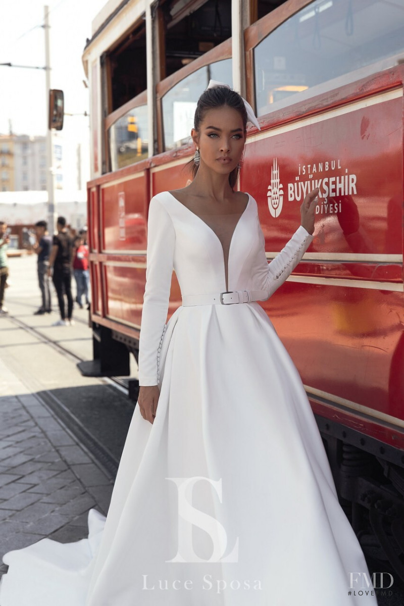 Gulsina Kalimullina featured in  the Luce Sposa lookbook for Spring/Summer 2020