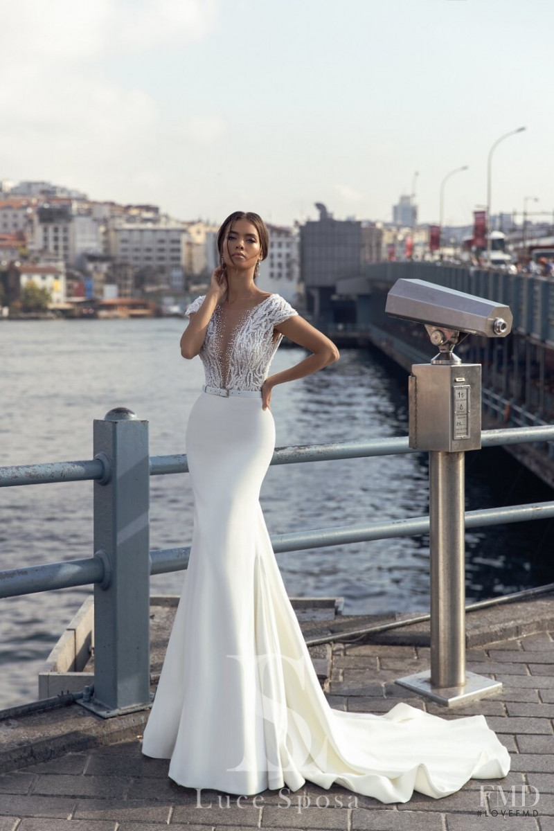 Gulsina Kalimullina featured in  the Luce Sposa lookbook for Spring/Summer 2020