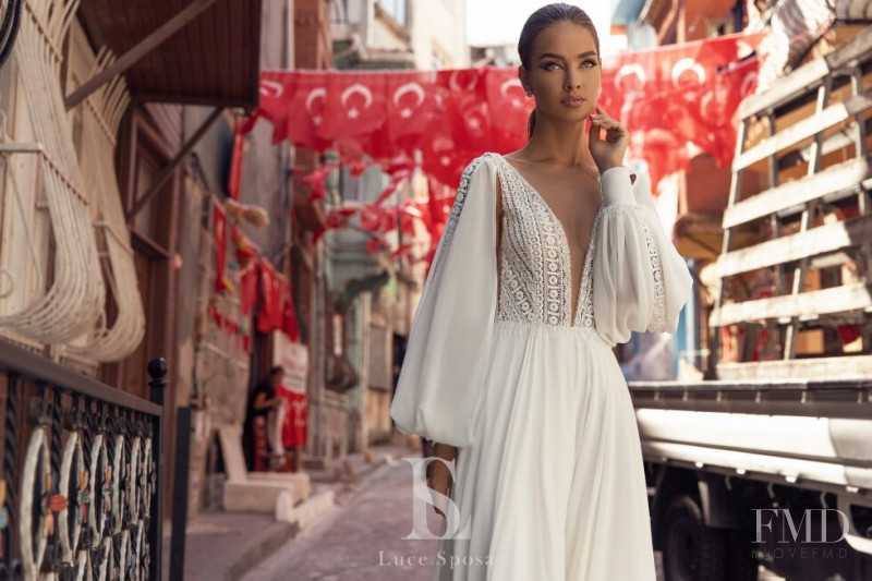 Gulsina Kalimullina featured in  the Luce Sposa lookbook for Spring/Summer 2020