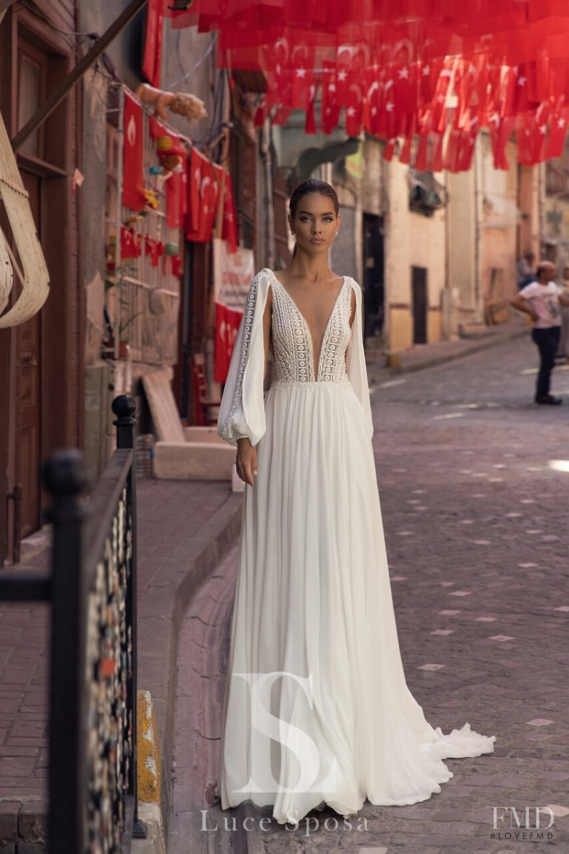 Gulsina Kalimullina featured in  the Luce Sposa lookbook for Spring/Summer 2020