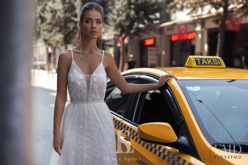 Gulsina Kalimullina featured in  the Luce Sposa lookbook for Spring/Summer 2020