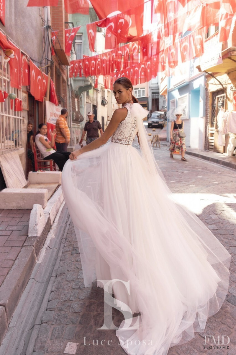 Gulsina Kalimullina featured in  the Luce Sposa lookbook for Spring/Summer 2020