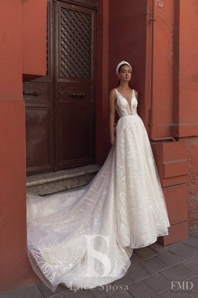 Gulsina Kalimullina featured in  the Luce Sposa lookbook for Spring/Summer 2020