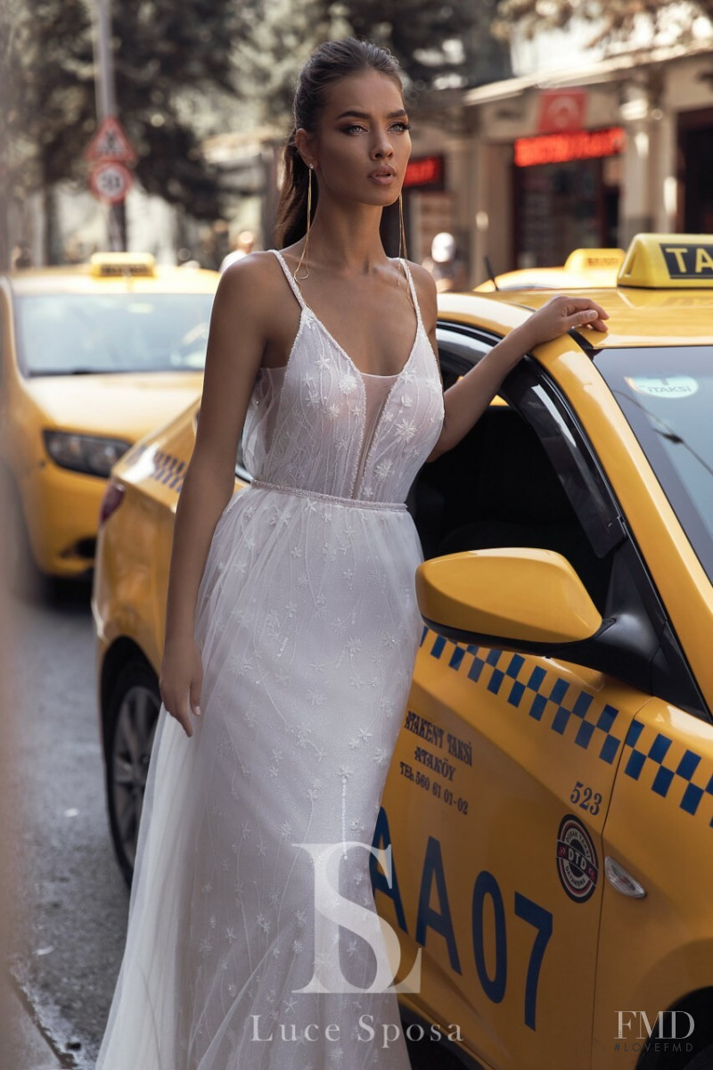 Gulsina Kalimullina featured in  the Luce Sposa lookbook for Spring/Summer 2020