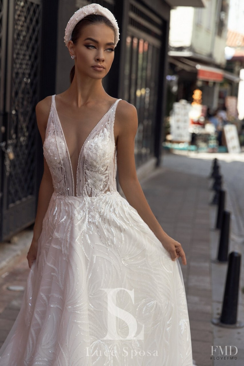 Gulsina Kalimullina featured in  the Luce Sposa lookbook for Spring/Summer 2020