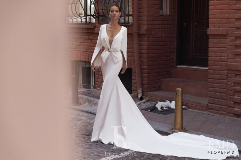 Gulsina Kalimullina featured in  the Luce Sposa lookbook for Spring/Summer 2020