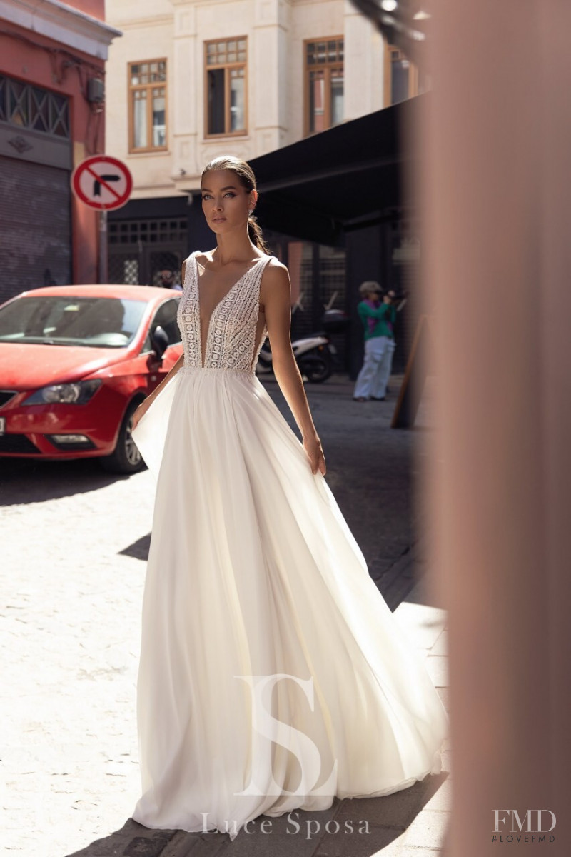 Gulsina Kalimullina featured in  the Luce Sposa lookbook for Spring/Summer 2020