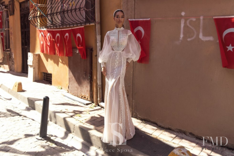 Gulsina Kalimullina featured in  the Luce Sposa lookbook for Spring/Summer 2020