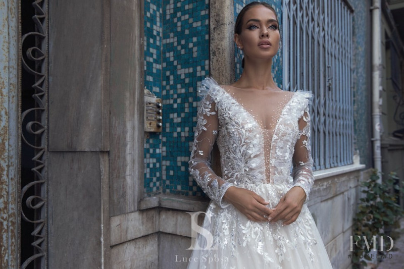 Gulsina Kalimullina featured in  the Luce Sposa lookbook for Spring/Summer 2020