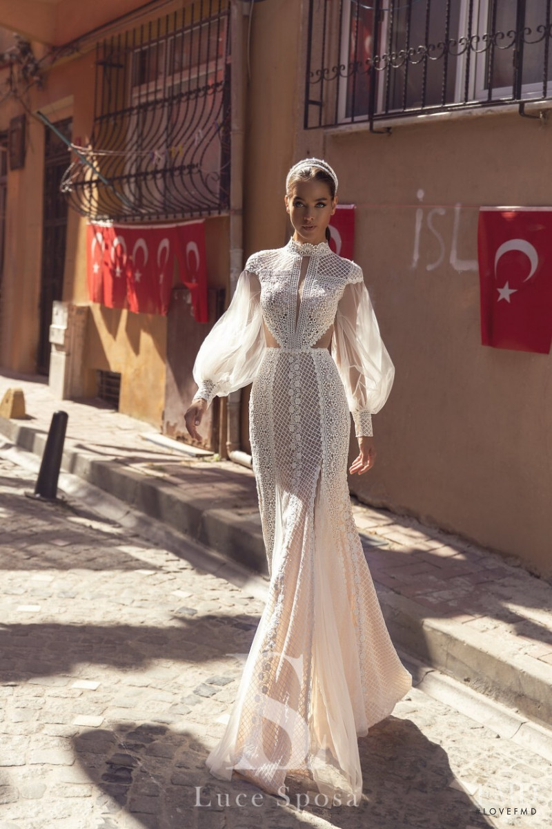 Gulsina Kalimullina featured in  the Luce Sposa lookbook for Spring/Summer 2020