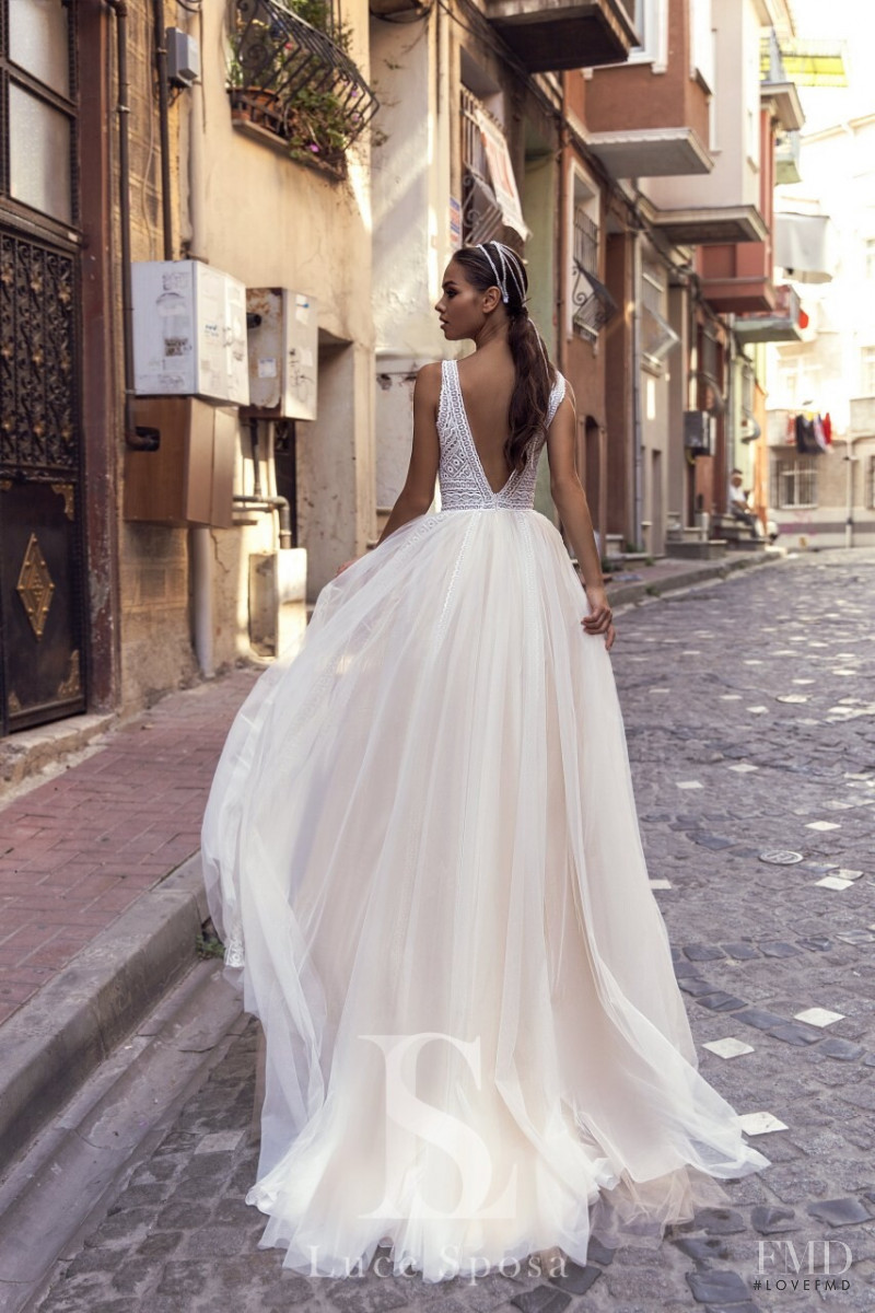 Gulsina Kalimullina featured in  the Luce Sposa lookbook for Spring/Summer 2020