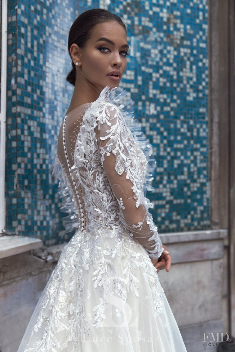 Gulsina Kalimullina featured in  the Luce Sposa lookbook for Spring/Summer 2020