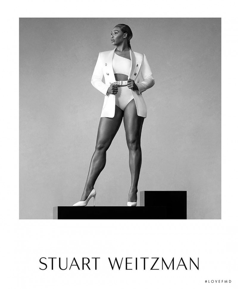 Stuart Weitzman advertisement for Summer 2020