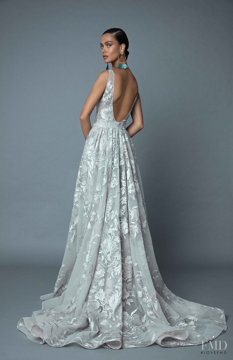 Gulsina Kalimullina featured in  the Berta Bridal lookbook for Autumn/Winter 2019