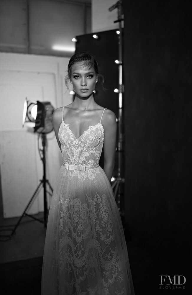 Gulsina Kalimullina featured in  the Emanuel Bridal lookbook for Spring/Summer 2018