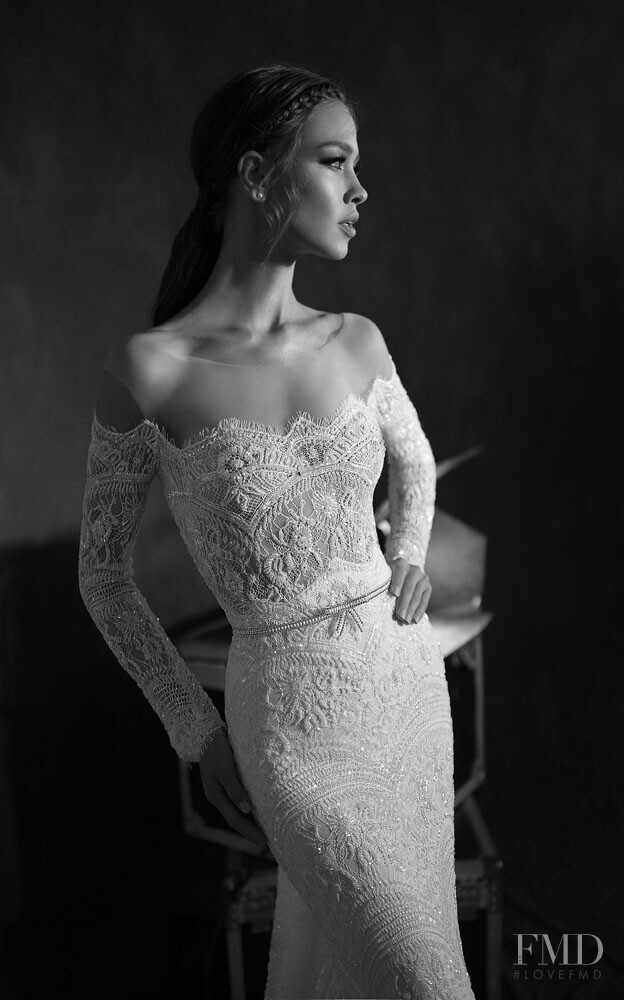 Gulsina Kalimullina featured in  the Emanuel Bridal lookbook for Spring/Summer 2018