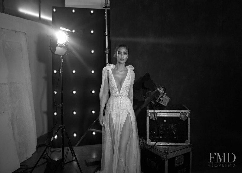 Gulsina Kalimullina featured in  the Emanuel Bridal lookbook for Spring/Summer 2018