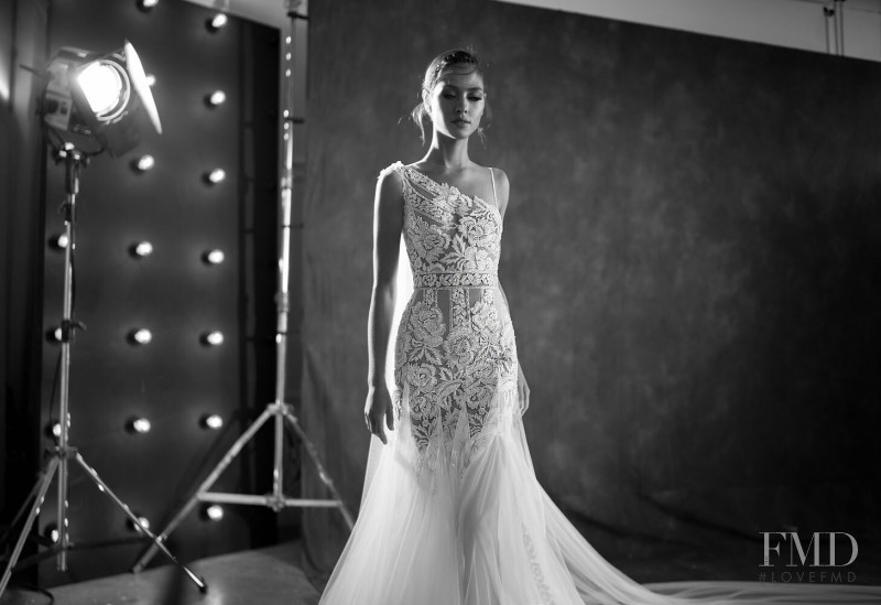 Gulsina Kalimullina featured in  the Emanuel Bridal lookbook for Spring/Summer 2018