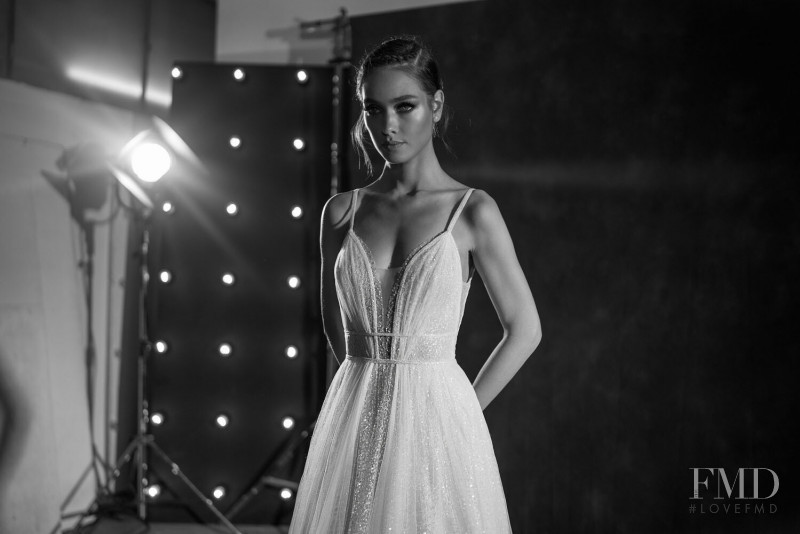 Gulsina Kalimullina featured in  the Emanuel Bridal lookbook for Spring/Summer 2018