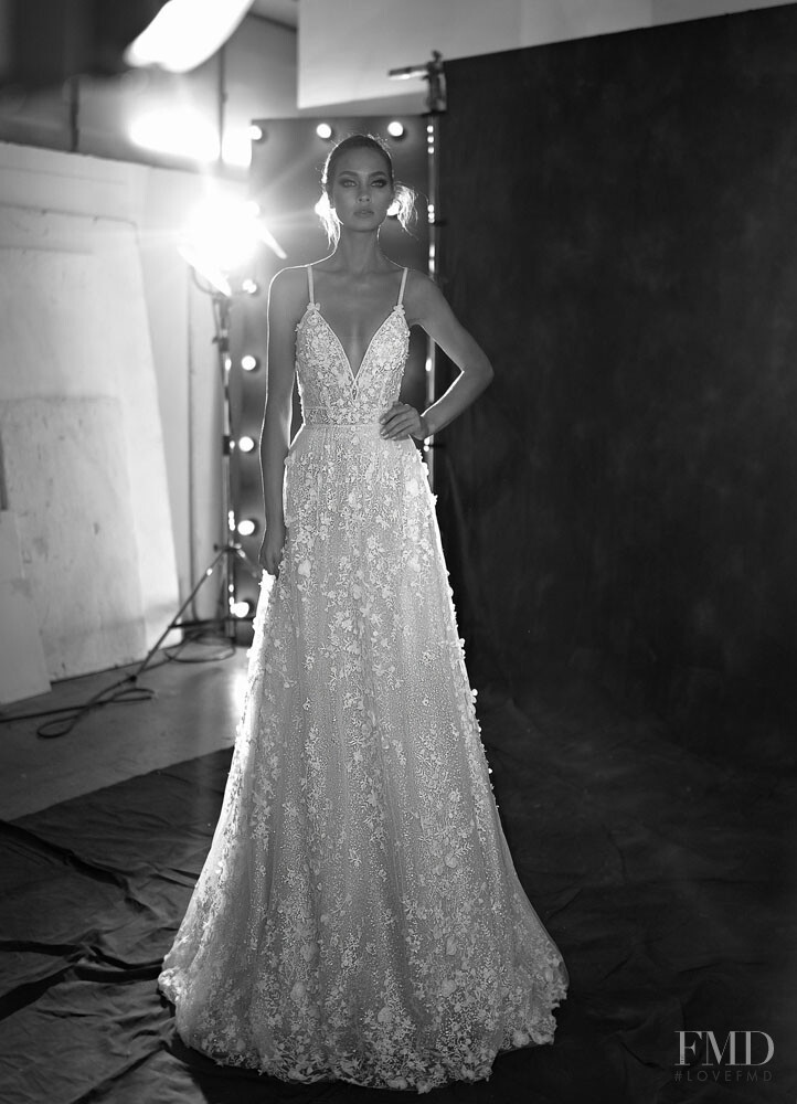 Gulsina Kalimullina featured in  the Emanuel Bridal lookbook for Spring/Summer 2018