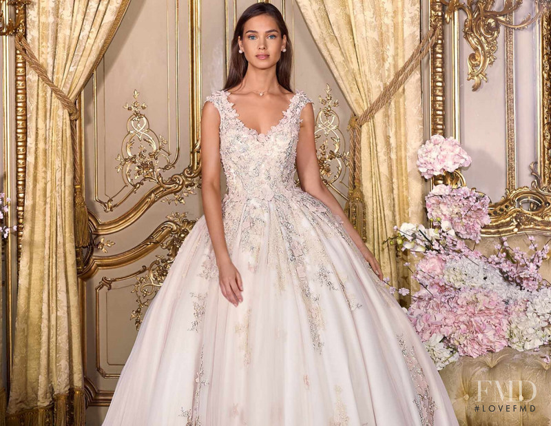 Gulsina Kalimullina featured in  the Demetrios Platinum by Demetrios lookbook for Autumn/Winter 2019