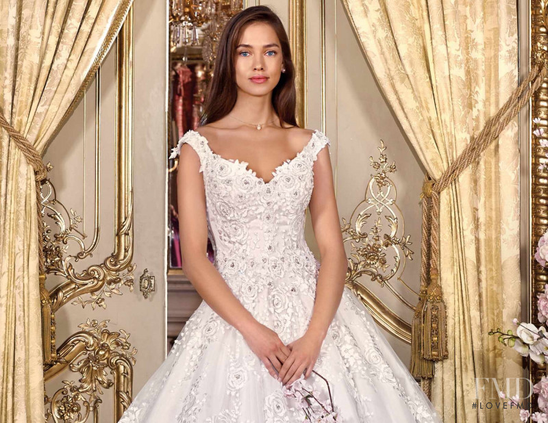 Gulsina Kalimullina featured in  the Demetrios Platinum by Demetrios lookbook for Autumn/Winter 2019