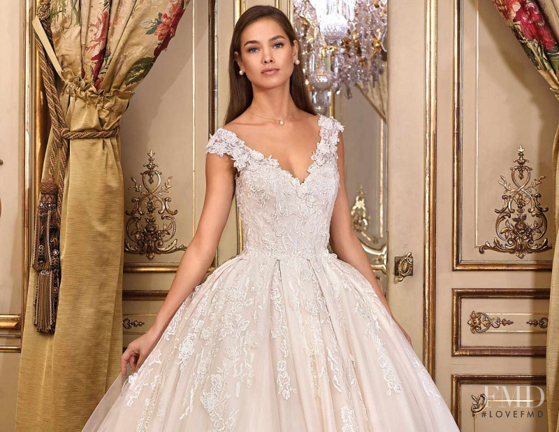 Gulsina Kalimullina featured in  the Demetrios Platinum by Demetrios lookbook for Autumn/Winter 2019