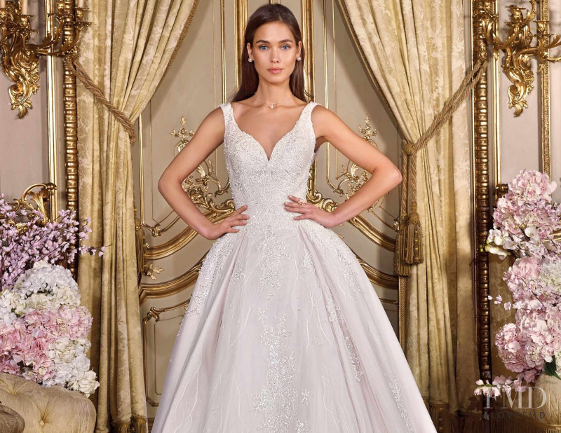 Gulsina Kalimullina featured in  the Demetrios Platinum by Demetrios lookbook for Autumn/Winter 2019