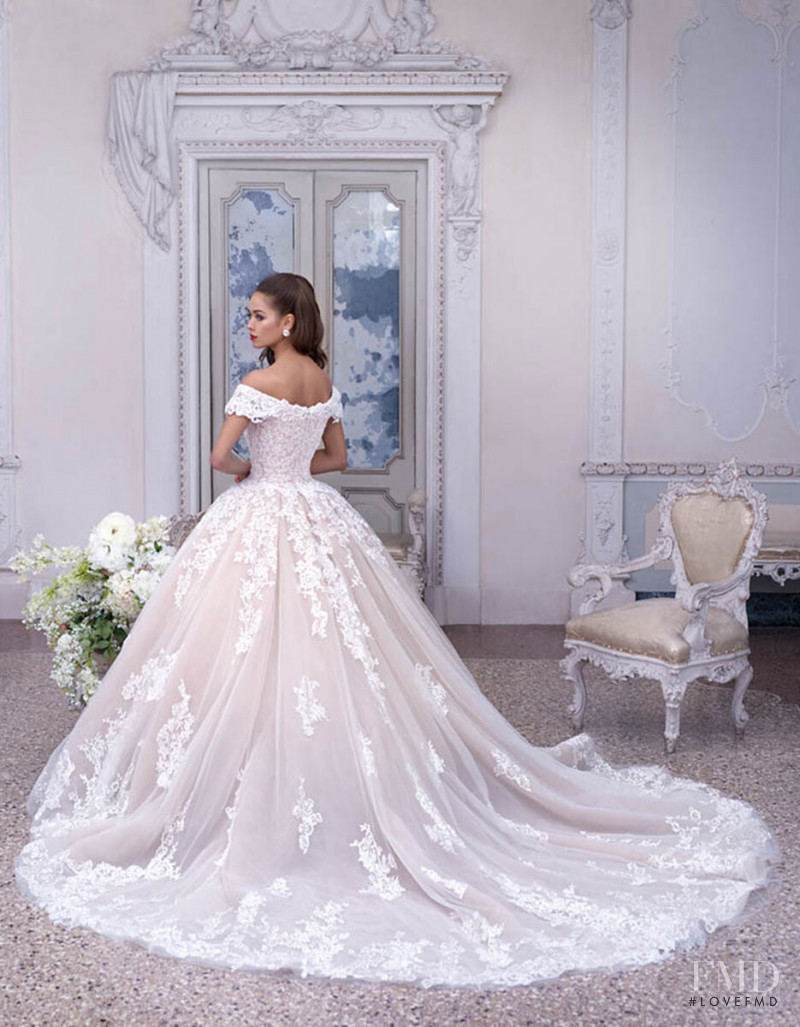 Gulsina Kalimullina featured in  the Demetrios Platinum by Demetrios lookbook for Autumn/Winter 2019