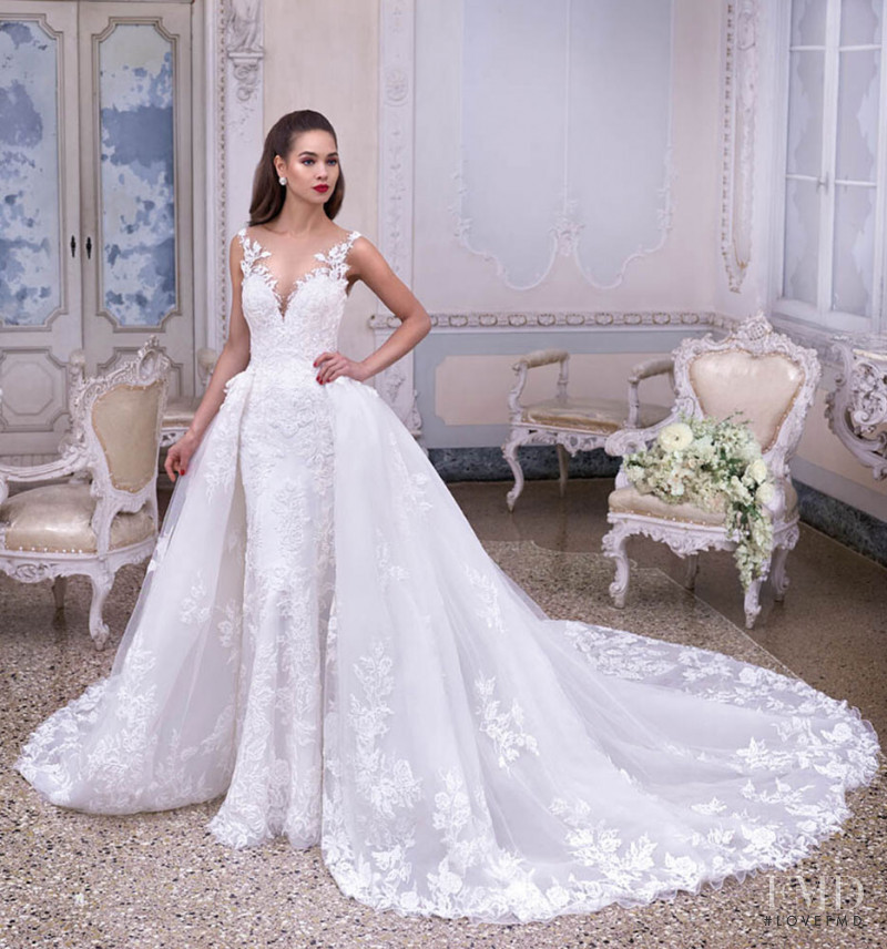 Gulsina Kalimullina featured in  the Demetrios Platinum by Demetrios lookbook for Autumn/Winter 2019