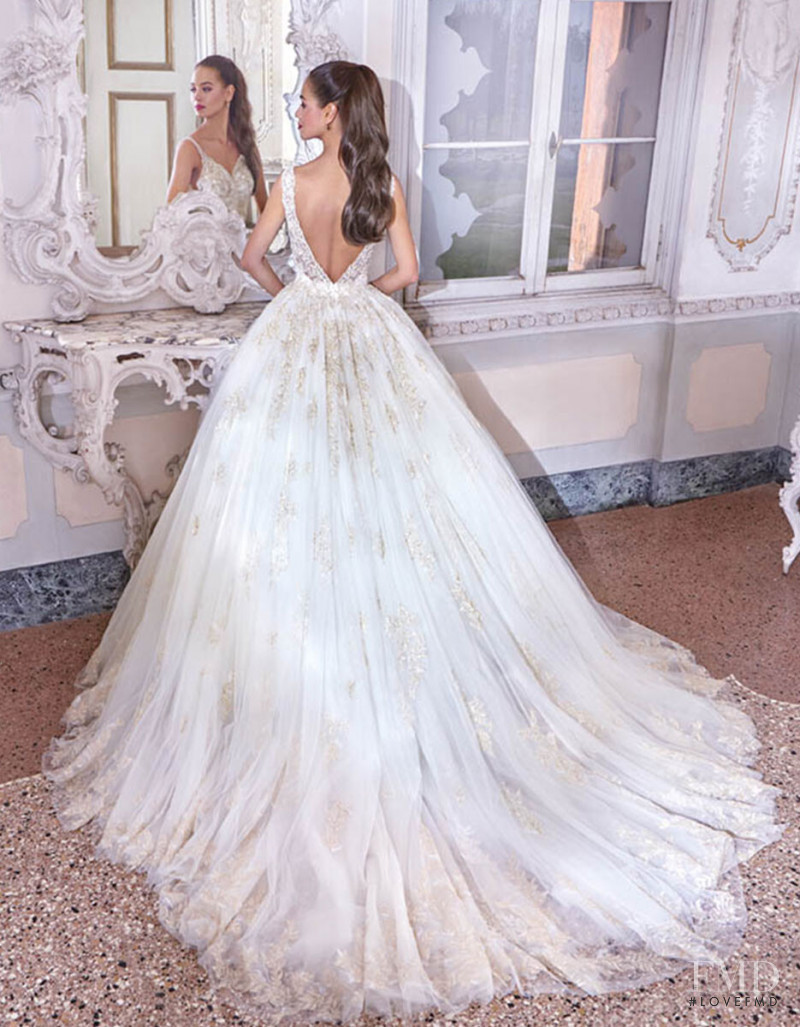 Gulsina Kalimullina featured in  the Demetrios Platinum by Demetrios lookbook for Autumn/Winter 2019