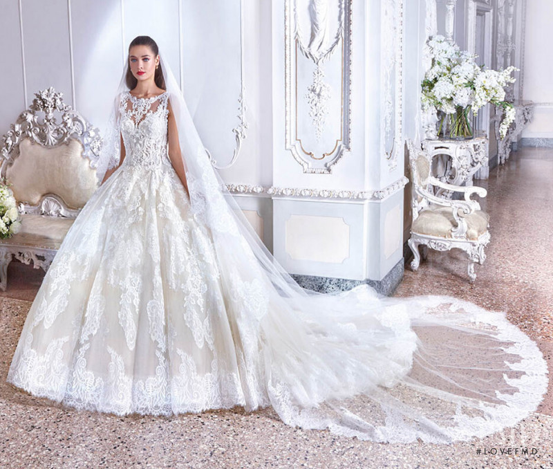 Gulsina Kalimullina featured in  the Demetrios Platinum by Demetrios lookbook for Autumn/Winter 2019