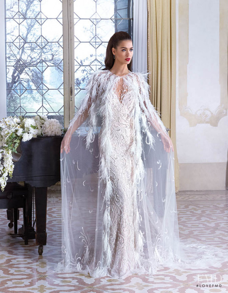 Gulsina Kalimullina featured in  the Demetrios Platinum by Demetrios lookbook for Autumn/Winter 2019