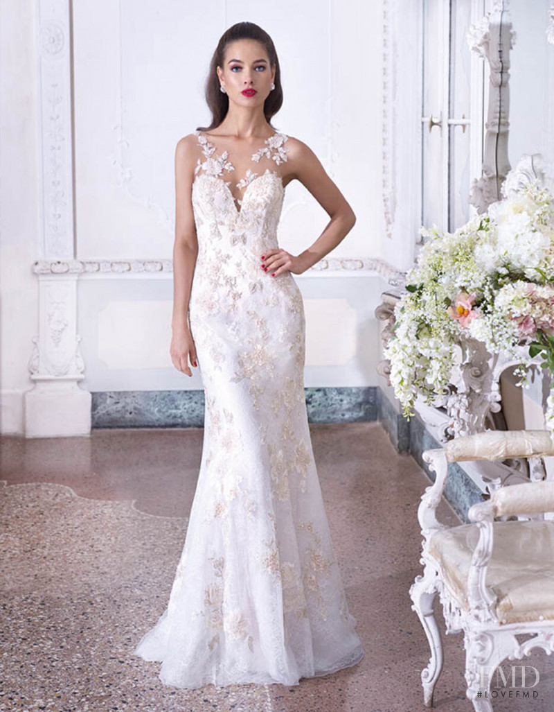 Gulsina Kalimullina featured in  the Demetrios Platinum by Demetrios lookbook for Autumn/Winter 2019