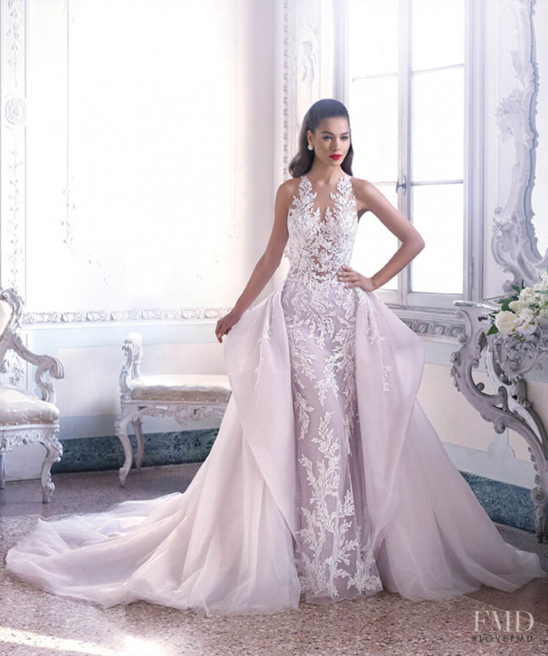 Gulsina Kalimullina featured in  the Demetrios Platinum by Demetrios lookbook for Autumn/Winter 2019