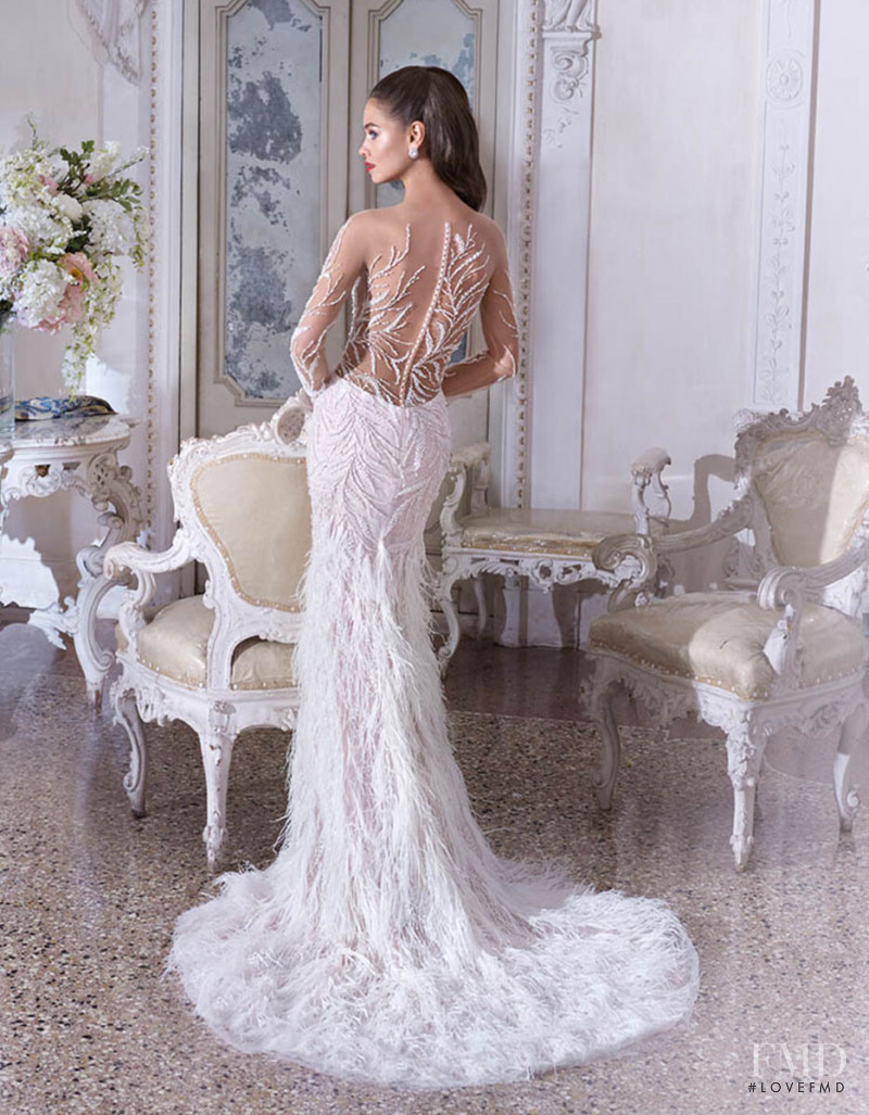 Gulsina Kalimullina featured in  the Demetrios Platinum by Demetrios lookbook for Autumn/Winter 2019