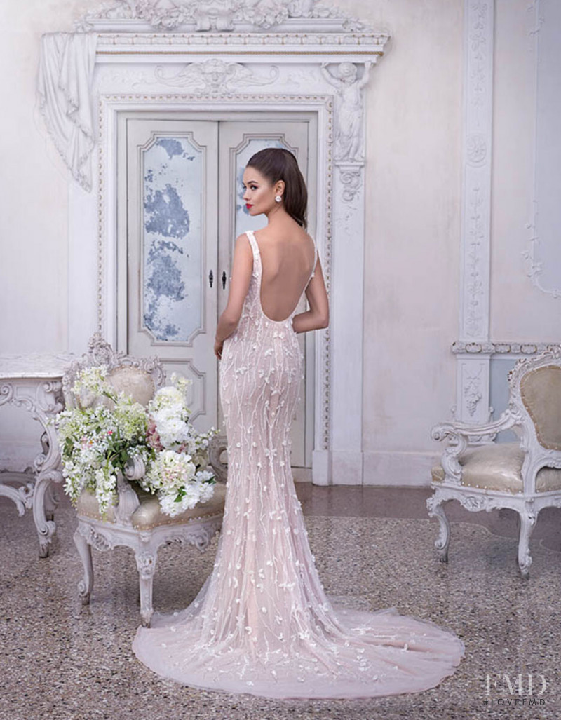 Gulsina Kalimullina featured in  the Demetrios Platinum by Demetrios lookbook for Autumn/Winter 2019