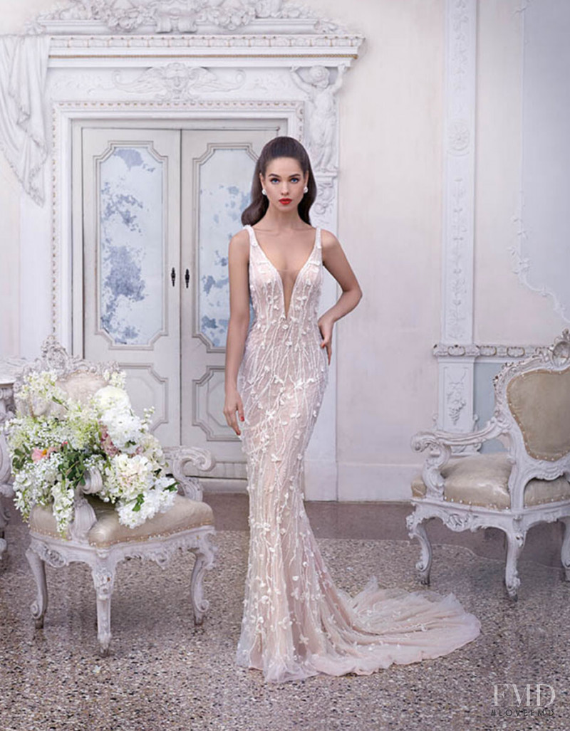 Gulsina Kalimullina featured in  the Demetrios Platinum by Demetrios lookbook for Autumn/Winter 2019