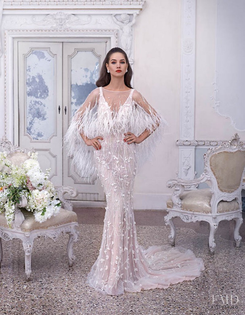 Gulsina Kalimullina featured in  the Demetrios Platinum by Demetrios lookbook for Autumn/Winter 2019