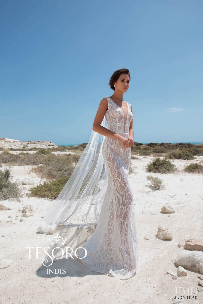 Gulsina Kalimullina featured in  the Tesoro Sicilian Fairytale lookbook for Autumn/Winter 2019