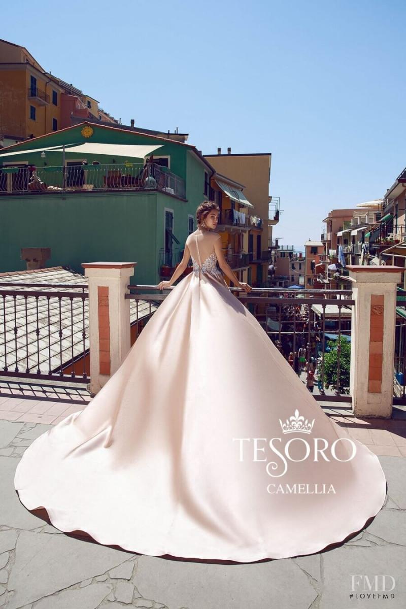 Gulsina Kalimullina featured in  the Tesoro Sicilian Fairytale lookbook for Autumn/Winter 2019