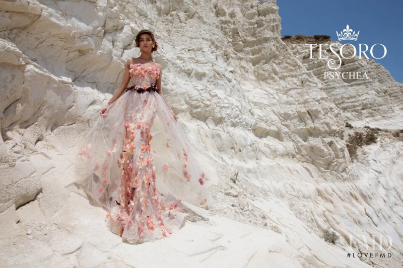 Gulsina Kalimullina featured in  the Tesoro Sicilian Fairytale lookbook for Autumn/Winter 2019